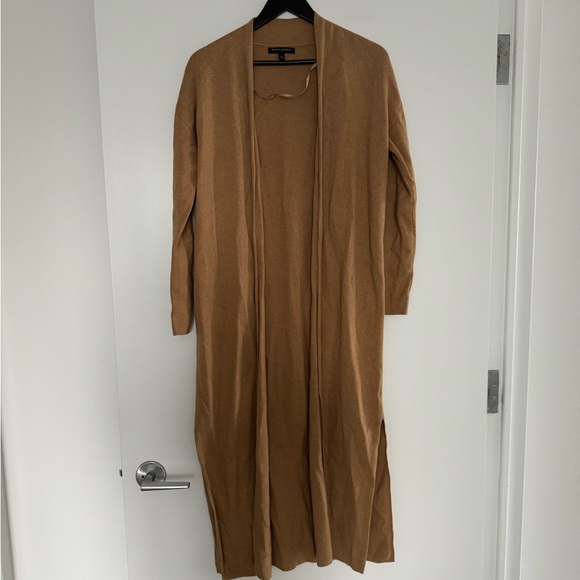 Banana Republic Sweaters - Banana Republic Camel Longline Cardigan